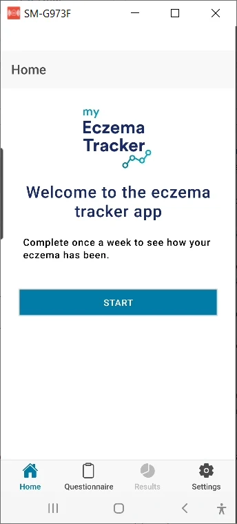 My Eczema Tracker screenshot
